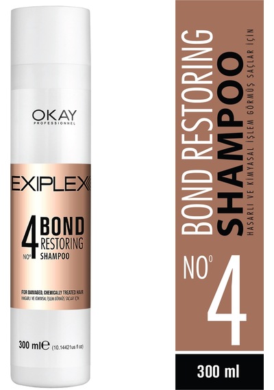 Nº4 Bond Restorıng Shampoo 300ml Bağ Onarıcı Saç Bakım Şampuanı