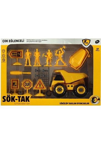 Sök-tak Kamyon Oyun Seti 17 Parça