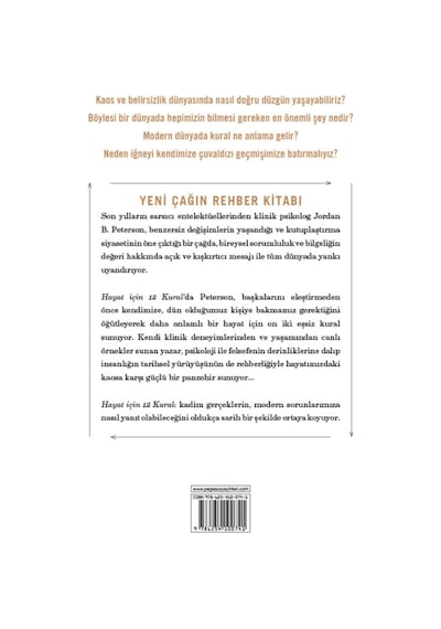 Hayat için 12 Kural: Kaosa Panzehir