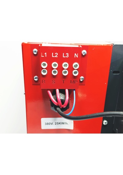 Sern Fı 25 Elektrikli Fanlı Isıtıcı 25kw 380v 2 Kademeli Termostatlı