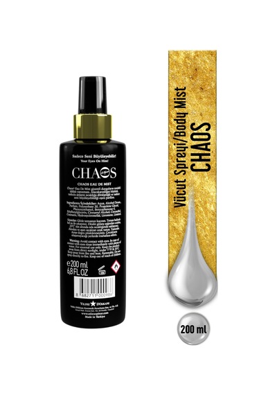 Eda Taşpınar Chaos Body Mist For Men 200 ML
