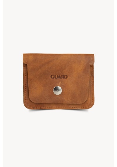 Guard Leather Guard Taba Crazy Patlı Kartlık Çok Renkli