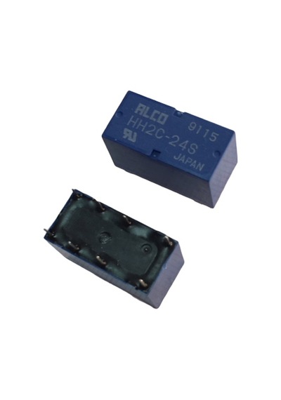 Hh2C-24S 8Pin'Li Röle Çift Enversör Kontak 24Vdc 3A (6 Adet)