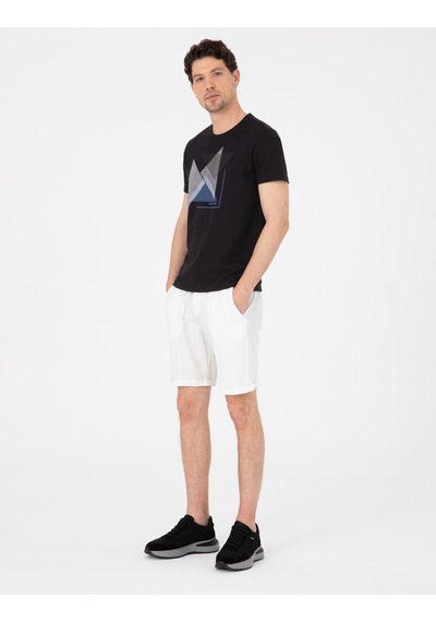 Pierre Cardin Ekru Regular Fit Örme Şort 50310567 Vr019