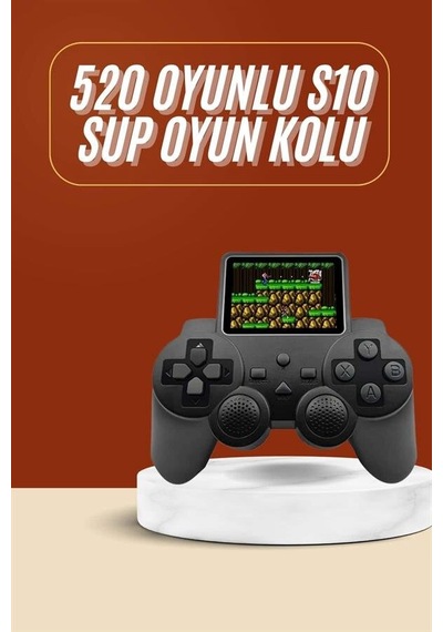 Yeni Nesil Mini Atari 520 Retro Oyunlu S10 El Atarisi Video Oyun Konsolu Mh-hs0950-7620 Siyah Yeni Nesil Mini Atari 520 Retro Oyunlu S10 El Atarisi Video Oyun Konsolu Mh-hs0950-7620 Siyah