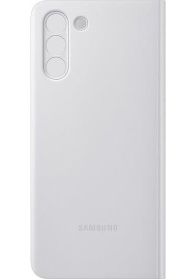 Galaxy Uyumlu S21 Plus İle Uyumlu Smart Clear View Kılıf-açık Gri Ef-zg996cjegtr Gri