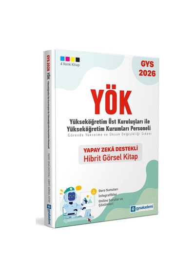 Gys Akademi 2026 Gys Yök Yapay Zeka Destekli Hibrit Görsel Kitap