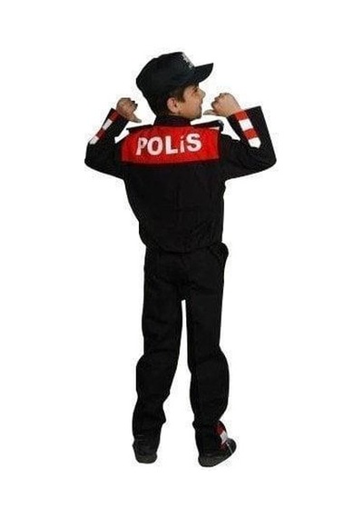 Premium Özel Tasarım Hayal Dünyası Eğlenceli Giysi Kız&erkek Çocuk Polis Kıyafeti Yeni Model