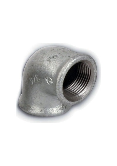 Galvaniz Dirsek 1.1/2 Gümüş