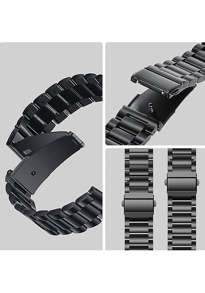 Samsung Galaxy Watch 7 Fe 4 5 Pro 6 Seri 40 42 43 44 45 46 47 Mm Uyumlu 20mm Çelik Saat Kordonu
