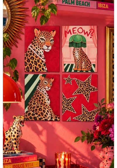 Meow Leopar Pop Art Duvar Dekoru 4 Lü Tablo Seti, 15 X 20 Cm, 3mm Ahşap Mdf, Dijital Baskı Çok Renkli - 929977607 Çok Renkli - 929977607 Meow Leopar Pop Art Duvar Dekoru 4 Lü Tablo Seti, 15 X 20 Cm, 3mm Ahşap Mdf, Dijital Baskı Çok Renkli - 929977607 Çok Renkli - 929977607