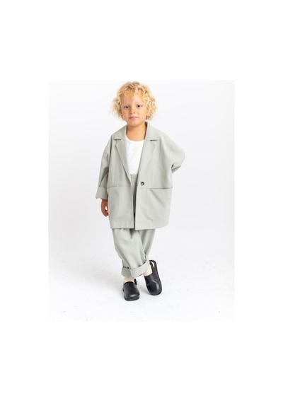 Oliven The Kid Oliventhekid Unisex Ceketli Takım Mint Mint Yeşili