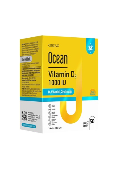 Vitamin D3 Damla 1000 Iu 50ml