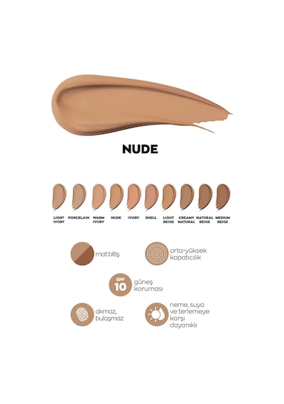 Avon True Power Stay Fondöten Nude 30 ML