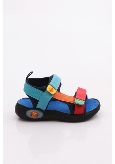 Dudino Kids Footwear 4s87a Coconut Iı Çocuk Sandalet Sandalet Ve Terlik Sax Blue