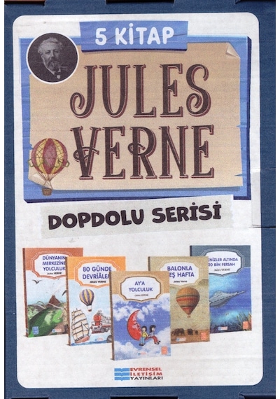 Evrensel Dopdolu Serisi Jules Verne Seti 5 Kitap