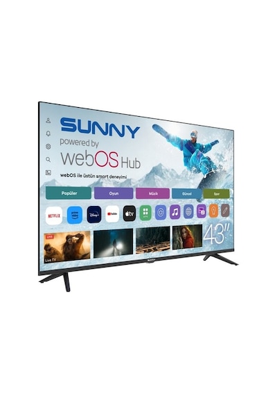 Sunny SN43FPRL Full HD 43" 109 Ekran Uydu Alıcılı webOS Smart LED TV