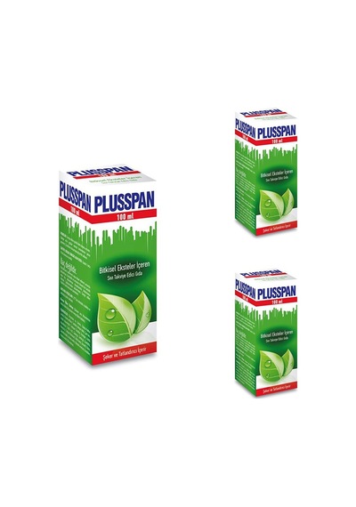 Ledapharma Plusspan 100 Ml Surup 3 Kutu
