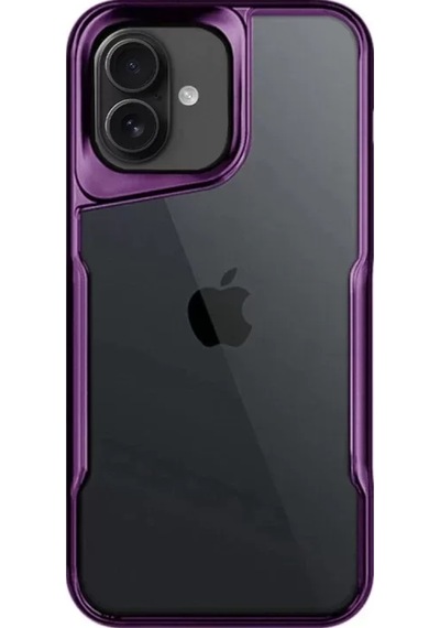 Newface Apple İphone 16 Kılıf Boyi Silikon Kapak - Derin Mor