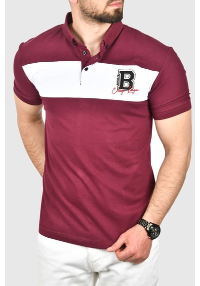 Deepsea Erkek Bordo Slim Fit Nefes Alan Pamuklu Kumaş Dar Kesim Kıvrılmaz Yaka Polo Yaka Tişört 2503019 Bordo Deepsea Erkek Bordo Slim Fit Nefes Alan Pamuklu Kumaş Dar Kesim Kıvrılmaz Yaka Polo Yaka Tişört 2503019 Bordo
