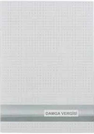 Damga Vergisi Defteri 40 Yaprak N11.4318