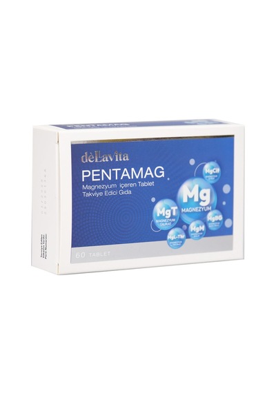 Dellavita Pentamag 5-magnezyum Kompleks 60 Tablet