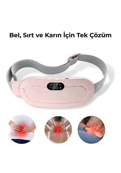 Isıtmalı Şarjlı Masaj Kemeri Ve Titreşimli Regl Kemeri