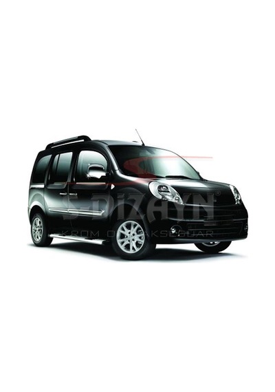 S-Dizayn  Renault Kangoo Krom Yan Kapı Çıtası 4 Prç 2008-2011
