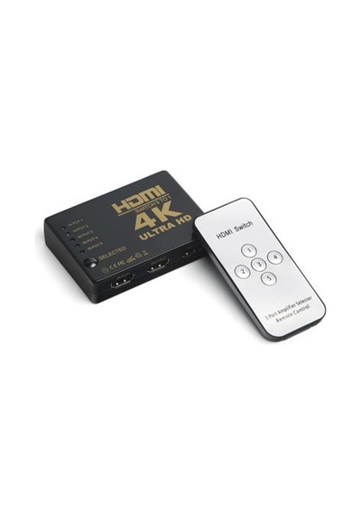 Dark Dk Hd Sw4x1 Full Hd 4 Giriş 1 Çıkışlı Uzaktan Kumandalı Hdmı Switch Seçici Kdo