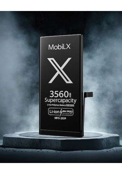 Mobilx Apple Uyumlu iPhone  7 Plus Batarya Pil Süper Yüksek Kapasiteli Güçlendirilmiş 3560 Mah