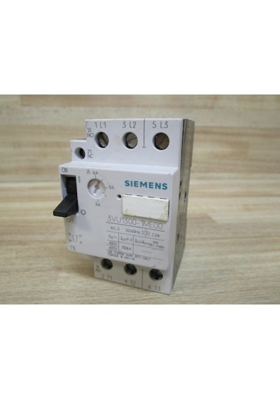 Siemens 3Vu1300 040 - 63 A Motor Koruma Şalteri