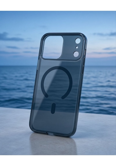 Apple Uyumlu Apple iPhone 17-18 Pro Güçlendirilmiş Magsafe Şarj Özellikli Sararmaz Kristal Sert Kapak Kılıf Ve Kırılmaz Ekran Koruyucu Titanium Mavi Apple Uyumlu Apple iPhone 17-18 Pro Güçlendirilmiş Magsafe Şarj Özellikli Sararmaz Kristal Sert Kapak Kılıf Ve Kırılmaz Ekran Koruyucu Titanium Mavi