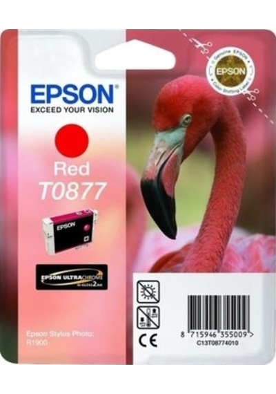 Tonersepeti Epson T0877 C13t08774020 Kırmızı Kartuş