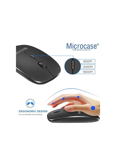 Microcase Xiaomi Poco Pad M1 12.1 İnch Tablet Uyumlu Bluetooth Touchpad Klavye+bluetooth Mouse+standlı Kılıf-bkk7