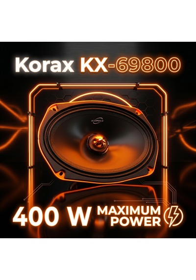 Korax Kx-m69800 400w Oval Oto Hoparlör Takım - 2 Adet