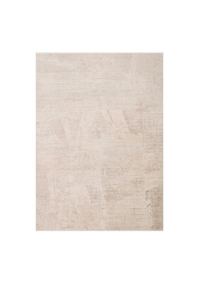 Eko Halı Mahal Mood 05 Beige Grey Polyester Akrilik Klasik Desenli Premium Salon Halısı Bej