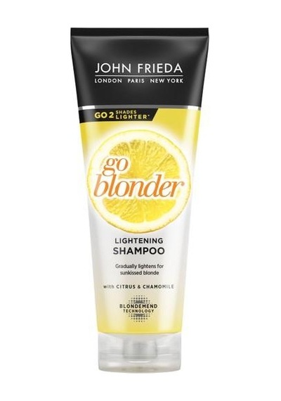 John Frieda Sarı Saçlara Özel Işıltı Veren Saç Bakım Kremi+Şampuan+Sarı Saçlara Özel Renk Açıcı Sprey