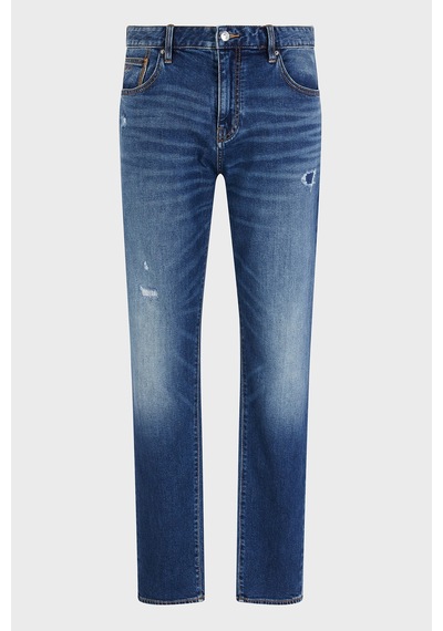 Armani Exchange Erkek Kot Pantolon Xm000070 Af12965 Mb002 Mavi Mavi