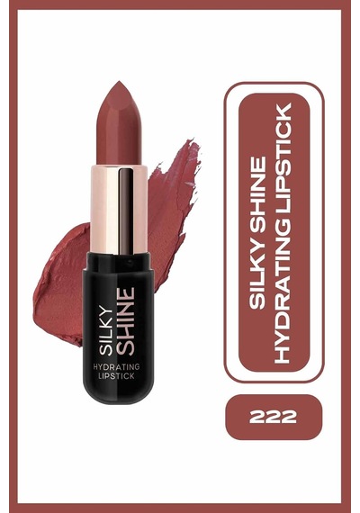Silky Shine Hydrating Lipstick - Nemlendirici Ruj No:222 Çok Renkli