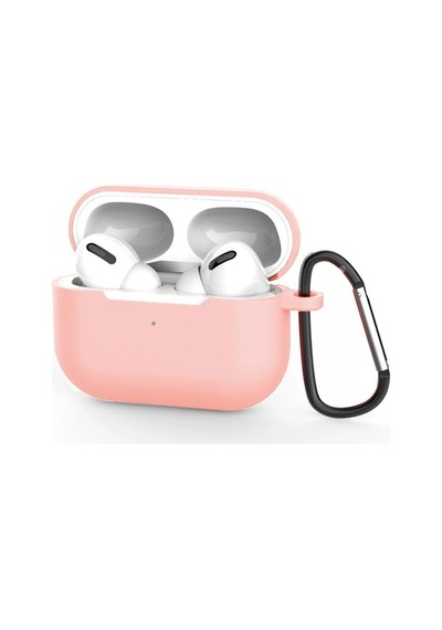 Ally Apple AirPods Uyumlu Pro İnce Slim Silikon Kılıf+anahtarlık- 5775 Standart
