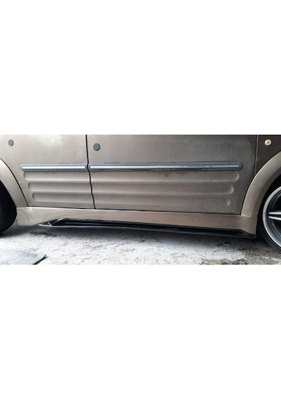 Ford Connect 2002-2013 Uyumlu Marşpiyel Boyasız Plastik Mat Siyah