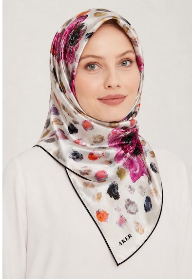 Aker Sura İpek Eşarp - 2026 İlkbahar-yaz -a9126701m Vizon