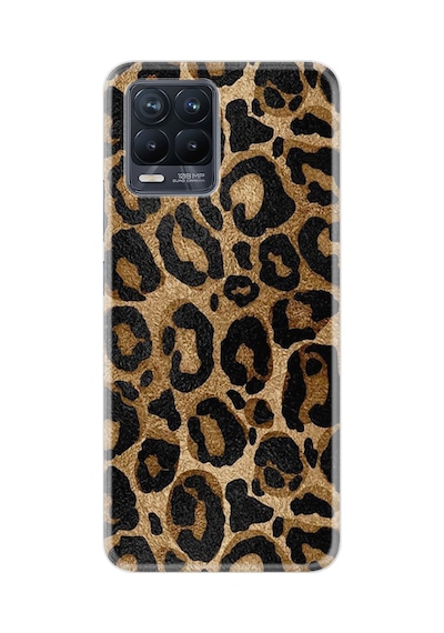 Realme 8 - 8 Pro Kılıf Boutique Baskılı Resimli Leopar Pcode -055