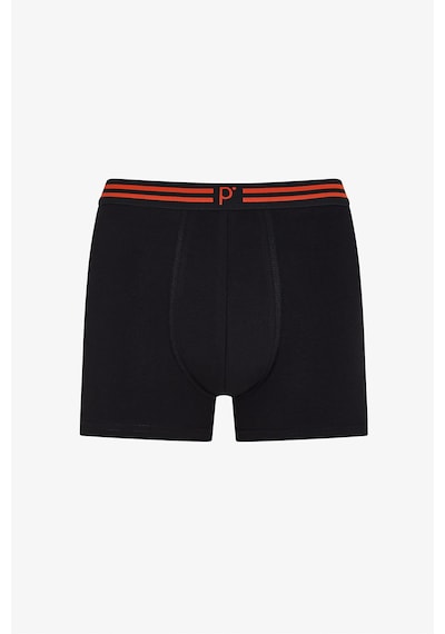 Penti Erkek Renkli Solid Black Çoklu Boxer