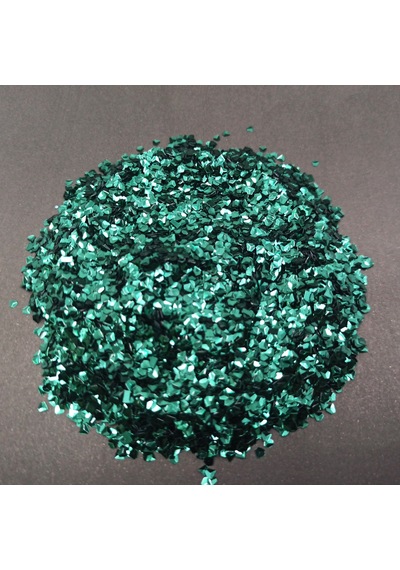 Glitter Epoksi Reçine Süsleme Pulu Üç Boyutlu Elmas Görünümlü Nail Art Makyaj Sim Zümrüt 100 Gr