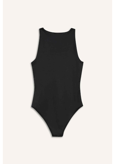 Defacto Coool Fitted Çıçıtlı Body G1102ax25aubk81 Siyah