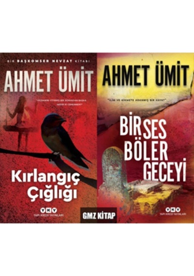 Ahmet Ümit Kırlangıç Çığlığı - Bir Ses Böler Geceyi 2 Kitap Set