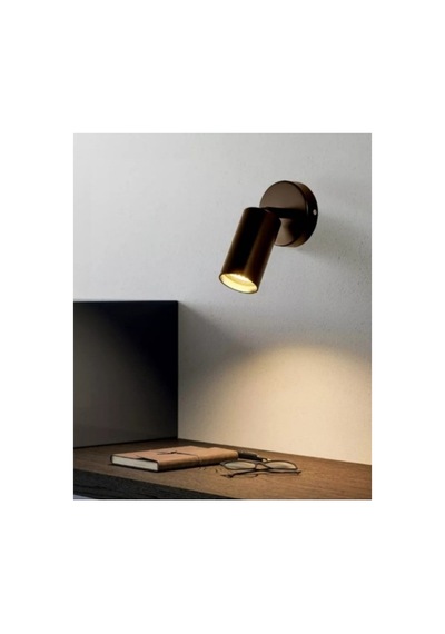 Moderns Spor Led Spot Hareketli Aplik Ampul Dahildir7 Siyah
