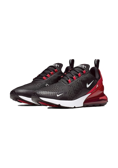Nike Air Max 270 Ah8050-022 Siyah Kırmızı Erkek Sneaker Dar Kalıp Siyah - Kırmızı