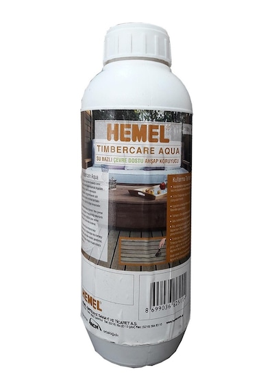 Hemel Timbercare Aqua Emprenye 1 Litre Şeffaf (170106328) Hemel Timbercare Aqua Emprenye 1 Litre Şeffaf (170106328)